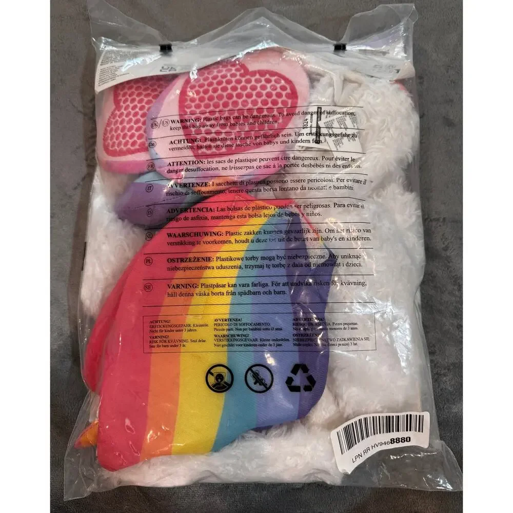 New Spooktacular Creations Halloween Girls Unicorn Costume w/ Wings 18/24mths